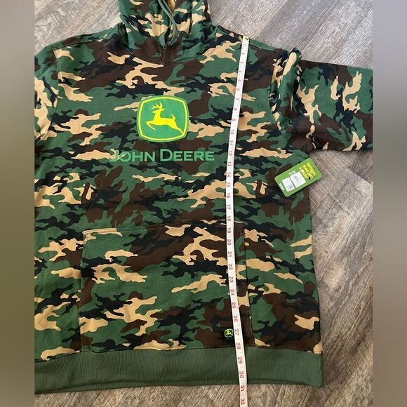 John Deere  Core Graphic Logo Hoodie Camo- Size XL - Picture 5 of 10